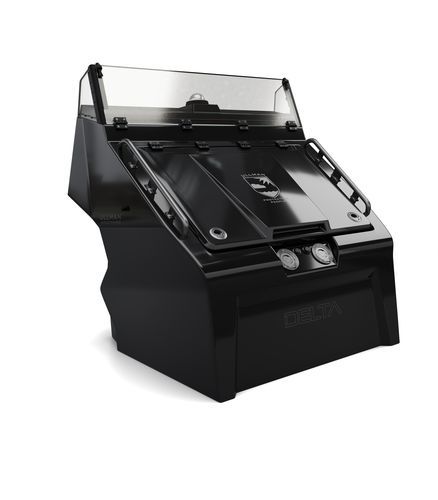 Consolle di pilotaggio centralizzato - DELTA CONSOLE - Ullman Dynamics - doppio / 2 posti / con parabrezza