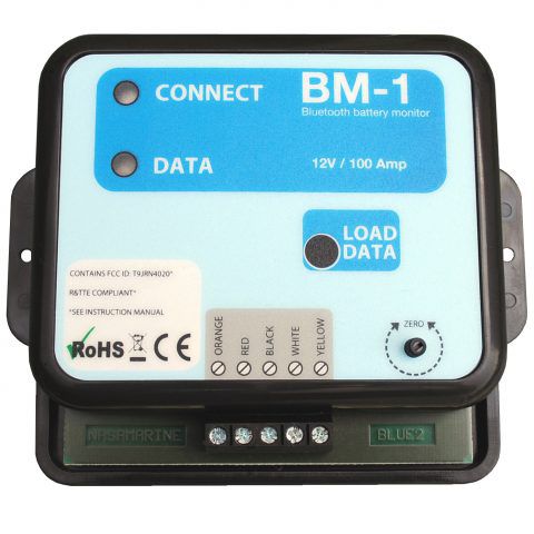 Quadro di controllo per barca - BM-1 Bluetooth - Nasa Marine - per batteria