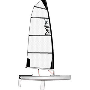 Deriva singola - Benji 380 C2  - Gehull centreboards - skiff / da regata / da turismo