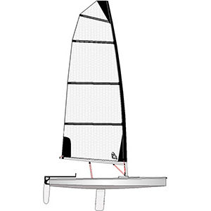 Deriva singola - Benji 380 C2 Trophy classic  - Gehull centreboards - skiff / da regata / da turismo