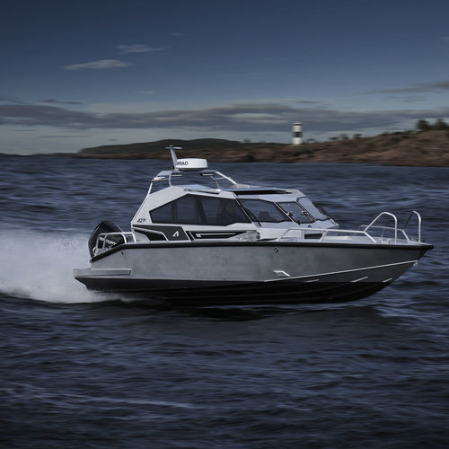 Cabin-cruiser fuoribordo - A27C - Anytec Sweden AB - hard-top / con cockpit chiuso / bow-rider