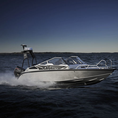 Runabout fuoribordo - A27 - Anytec Sweden AB - con dual console / bow-rider / open