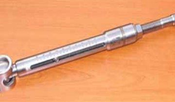 Arridatoio a cassa aperta - Bimetal - Garelli - con forcella fissa / crimpabile / per sartiame in tondino