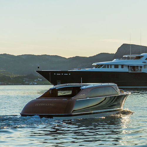 Runabout entrobordo - 8.5 LIMOUSINE  - Hodgdon Yachts - open / con console centrale / con cabina