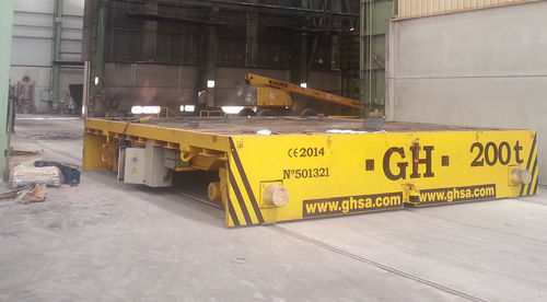 Carrello per movimentazione - GH Cranes & Components - per cantiere navale / semovente / elettrico