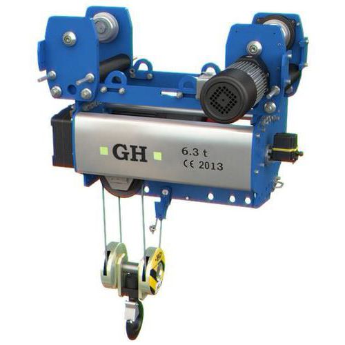 Paranco elettrico - GH Cranes & Components - sospeso / monotrave