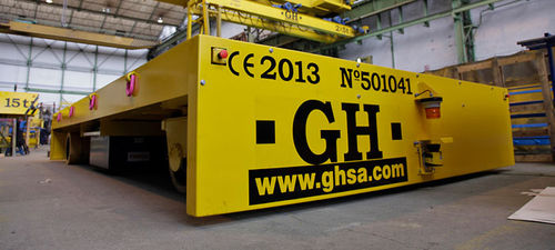 Carrello di movimentazione pesante - GH Cranes & Components - per cantiere navale / semovente