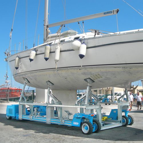 Carrello per movimentazione - MBT 25 - ABI TRAILERS - per barca / per cantiere navale / idraulico