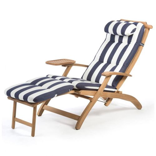 Sedia a sdraio per yacht - deluxe - ARC Marine - regolabile / in teak