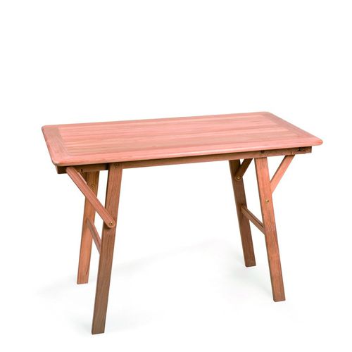 Tavolino per barca - Black Stripe - ARC Marine - pieghevole / in teak