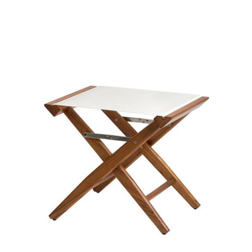 Sgabello per barca - canvas - ARC Marine - in teak