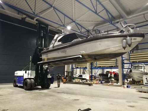 Carrello elevatore per cantiere navale - 2.2 - ASCOM - per barca
