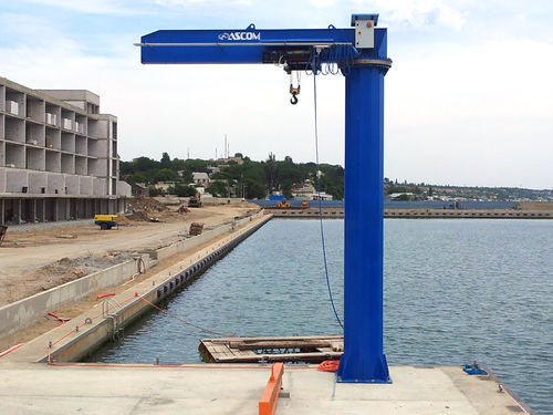 Gru per marina - JIB 5 - ASCOM - a bandiera girevole