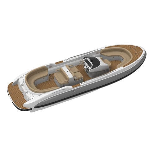 Gommone entrobordo - JT 28 - Castoldi - semirigido / open / con dual console