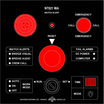 Sistema allarme per nave - NT921WA - Navitron - di supervisione