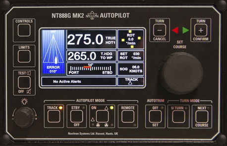 Pilota automatico per nave - NT888G MK2 - Navitron - per barca da lavoro / per barca da pesca professionale / standard