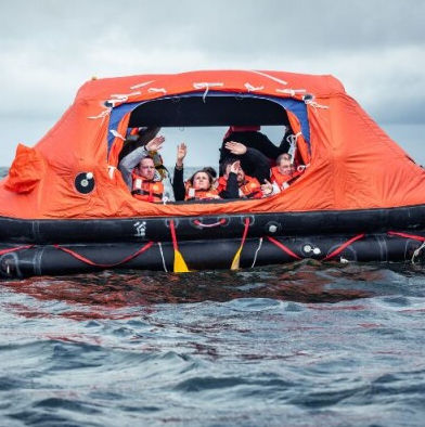 Zattera di salvataggio per nave - Survitec - 50 posti / 6 posti / 8 posti