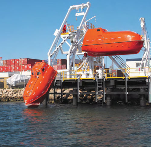 Scialuppa di salvataggio a caduta libera - Survitec - per nave / SOLAS