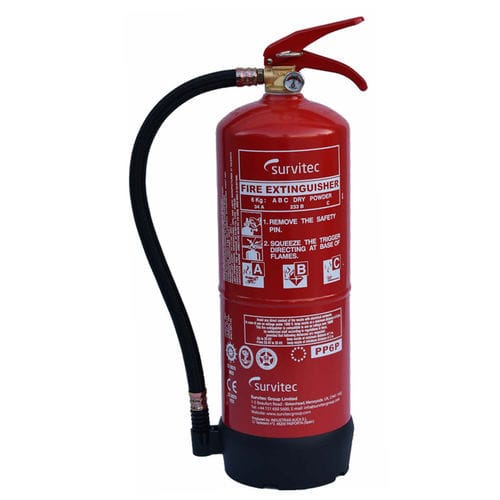Estintore a base di polvere secca - 766995 - Survitec - portatile