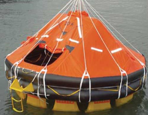 Zattera di salvataggio per nave - LR07 (12 - 25 PERSON) - Deutsche Schlauchboot - 6 posti / 8 posti / 10 posti