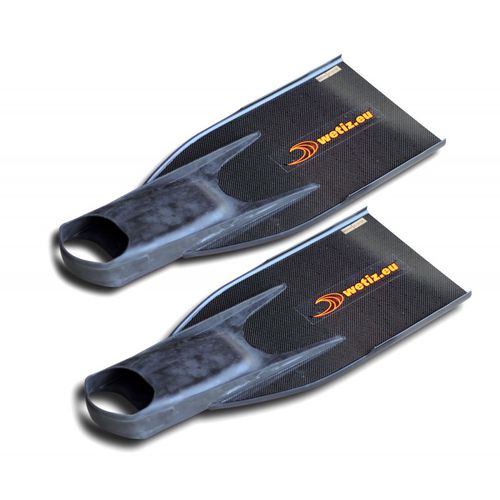 Pinne da immersione - TS-CC - Zacki Surf und Sport Wetiz - in carbonio / a scarpetta