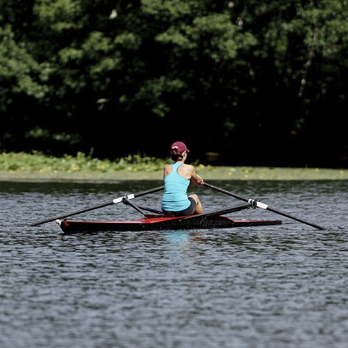 Barca da canottaggio da regata - Champion X 1x - Durham Boat Company - skiff