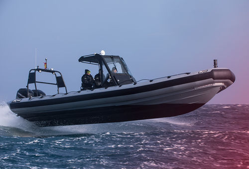Barca professionale patrol boat - SRR 420 - Zodiac Milpro International - gommone semirigido / gommone