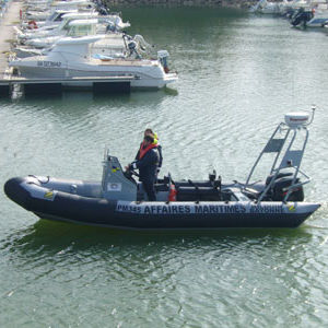 Barca professionale patrol boat - SRR 500 - Zodiac Milpro International - fuoribordo / gommone semirigido