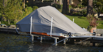 Telone di protezione per barca a motore - A-SERIES - Sunstream Boat Lifts