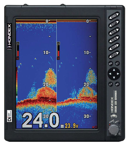 Ecoscandaglio per barca - HE-775-DI - Hondex - doppia frequenza / digitale