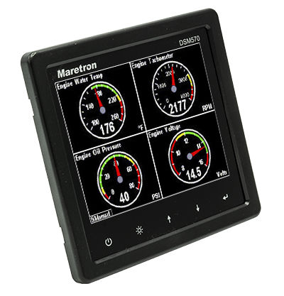 Display per barca - DSM570 - Maretron - multifunzione / digitale