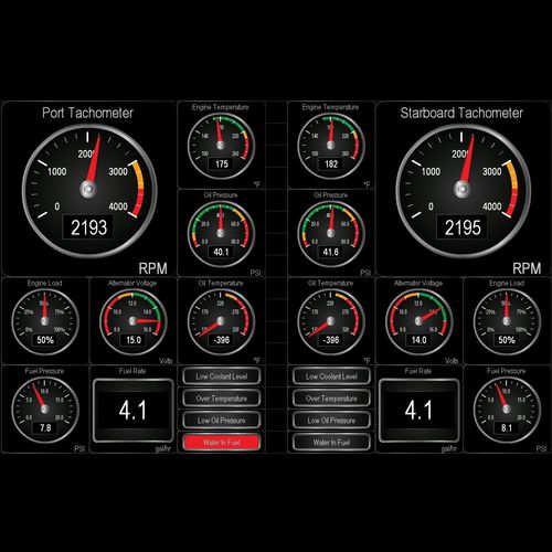 Software di monitoraggio - N2KView® - Maretron - di navigazione / per barca