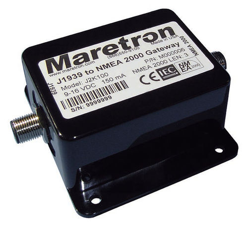 Gateway della rete per barca - J2K100 - Maretron - J1939 vers NMEA 2000®