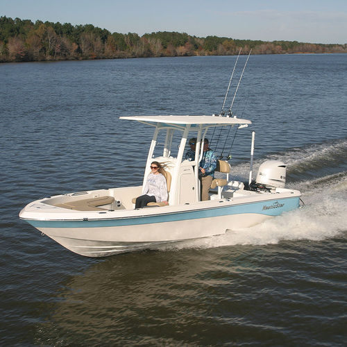 Bay boat fuoribordo - 249 XTS - Nautic Star Boats - con console centrale / open / da pesca sportiva