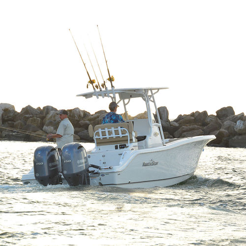 Barca open fuoribordo - 25 XS - Nautic Star Boats - bimotore / con console centrale / da pesca sportiva