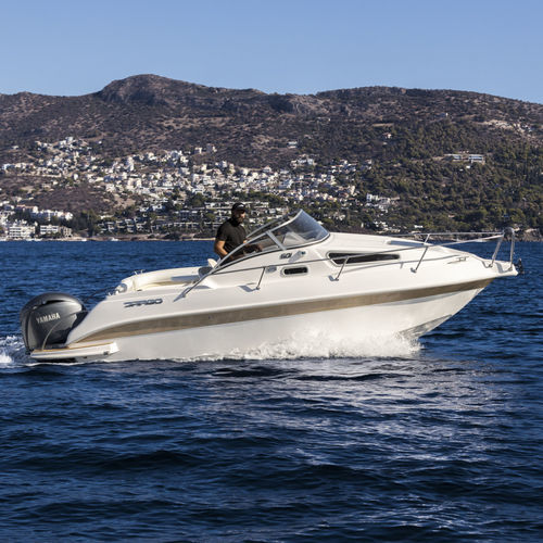 Day cruiser fuoribordo - 601 - Drago Boats - max. 6 persone / con cabina / con prendisole