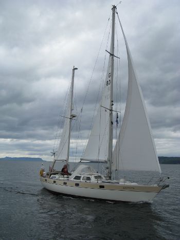Boma per barca a vela - Jeckells - avvolgitore