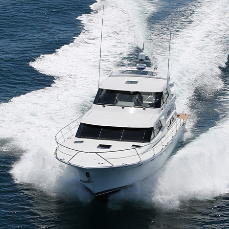 Motor-yacht da crociera - Antiquity - Lloyd Stevenson Boat Builders - con fly chiuso / in linea d'asse / con 3 cabine