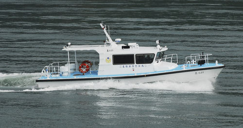 Barca professionale patrol boat - 14M Patrol Boat - Lung Teh Shipbuilding - entrobordo / in alluminio