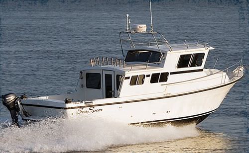 Cabin-cruiser entrobordo - ALASKAN PILOT 2600 - Sea Sport, Inc - hard-top / da pesca sportiva / con 4 cuccette