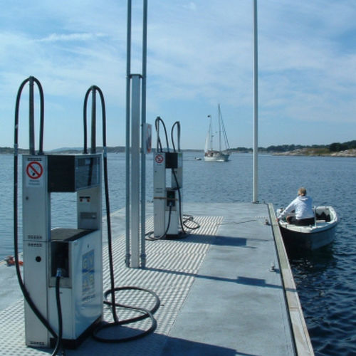 Stazione di rifornimento galleggiante per marina - FUEL STATION - SF MARINA