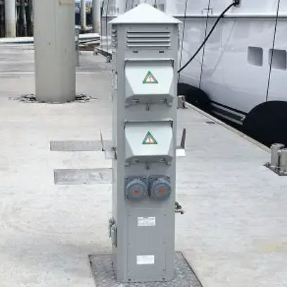 Colonnina di distribuzione - SF MARINA - per pontile