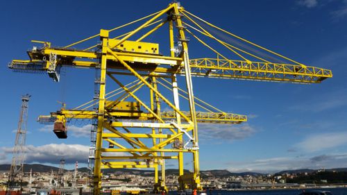 Gru per cantiere navale - RGC 100 - CIMOLAI TECHNOLOGY SPA - per carico pesante