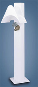 Colonnina di distribuzione di acqua - International Dock Products, Inc. - per pontile / in alluminio / con avvolgitori di tubi