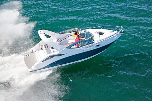 Cabin-cruiser entrobordo - 265 - FIBRAFORT BOATS BRAZIL - con console laterale / open / in fibra di vetro