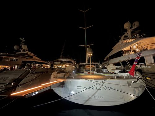 Passerella per yacht - GALILEO - SWISS CARBON Marine Systems - per barca a vela / telescopica / girevole