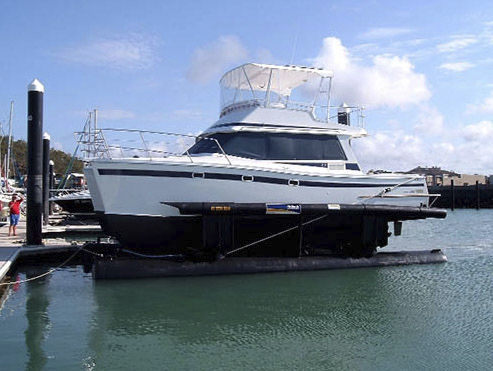 Ascensore per catamarano - C900 - Airberth - galleggiante