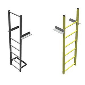 Scaletta per pontile - Solent Marine - fissa / da bagno / in acciaio inossidabile