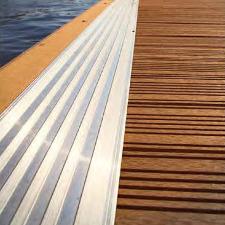 Rivestimento per pontile in composito - SOL-DECK - Solent Marine
