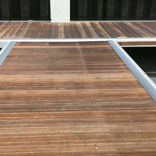 Rivestimento per pontile in composito - Duct Cover - Dura Composites Marine - GRP